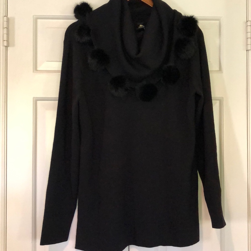 Dana Bachman Mink Ball Sweater
